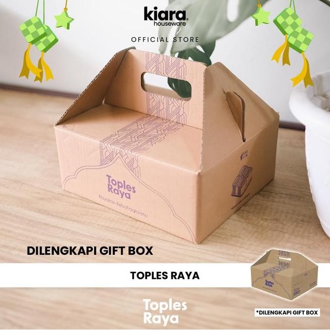 Kiara X Kulinersamacici Toples Raya Toples Lebaran Hijau mint, pink, ungu minimalis plastik Set Namp