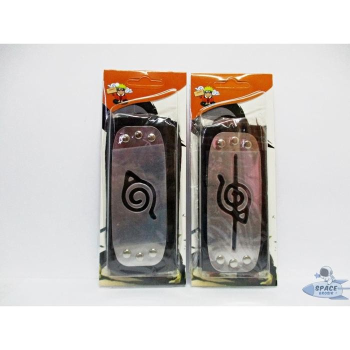 BERGARANSI IKAT KEPALA NARUTO ACC HEADBAND PREMIUM KONOHA AKATSUKI PACKING ANAK DEWASA FASHION KODE