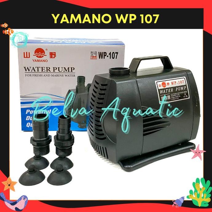 YAMANO WP 107 WP-107 Pompa Air Celup Pompa Kolam Aquarium Hidroponik