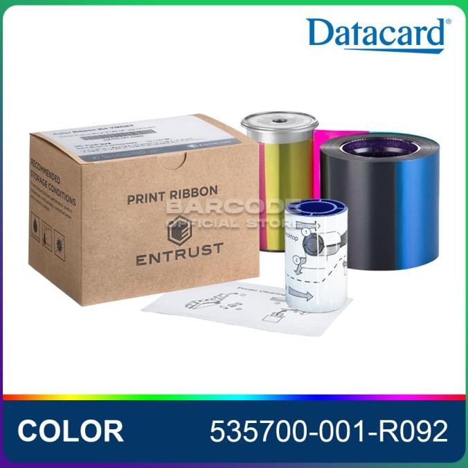 RIBBON WARNA COLOR DATACARD CD168 - CD 168 - YMCKT 535700-001-R092