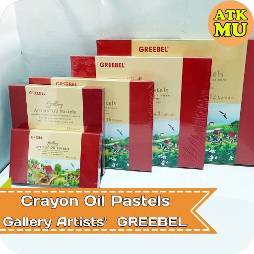 

Crayon Oil Pastels Artist 12 - Artist 24 - Artist 36 Greebel