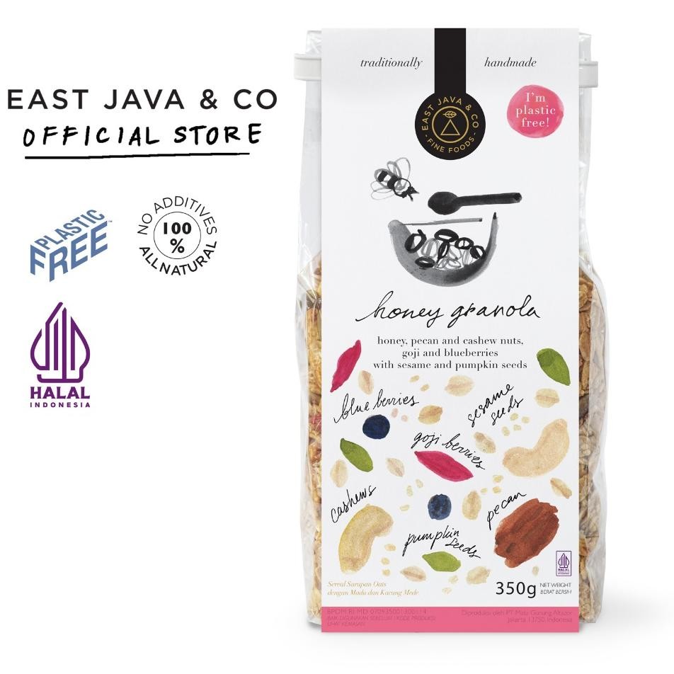 

Eat Java Co Honey Granola 350G