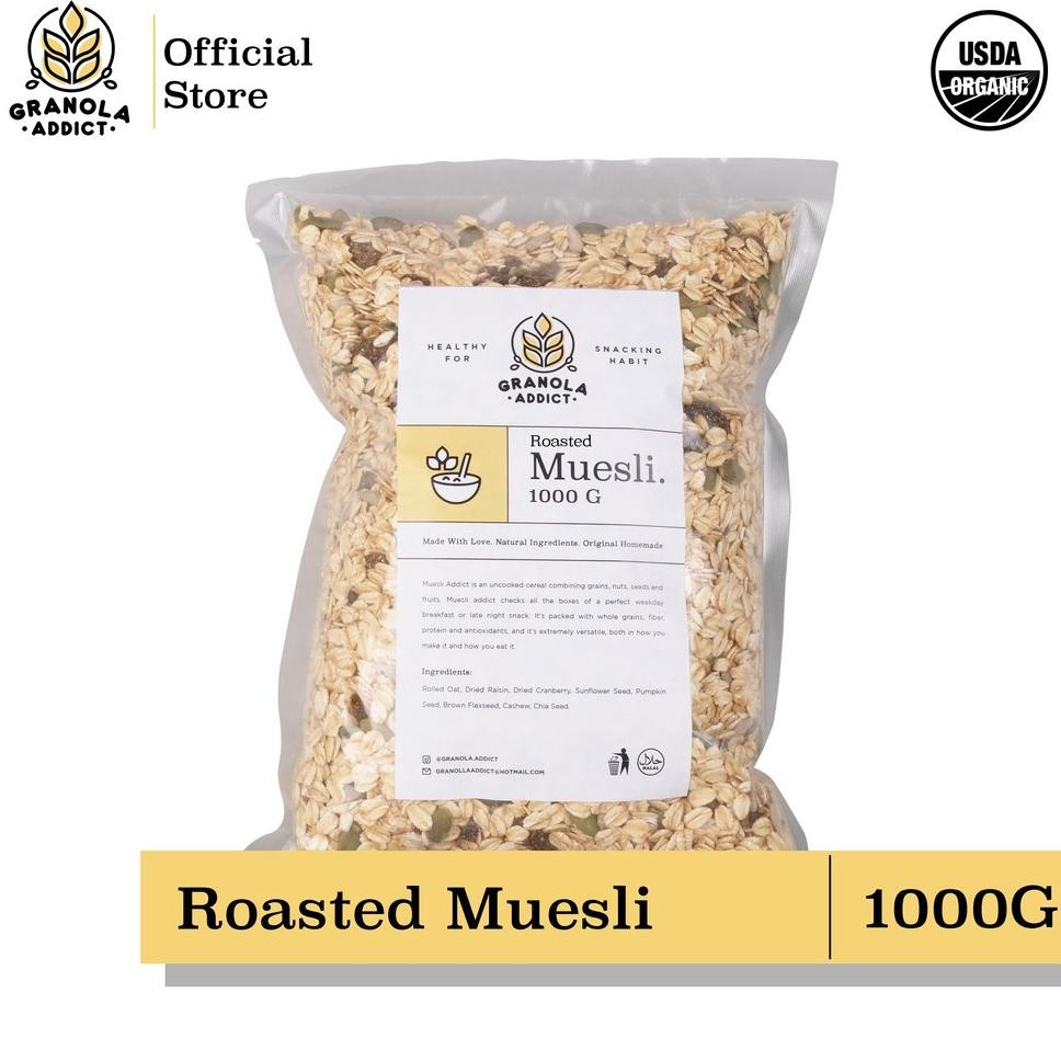 

Granola Addict Roated Mueli Fruit Eed 1G
