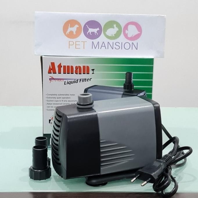 ATMAN AT 105 Pompa Air Aquarium Kolam Pompa Celup Water Pump