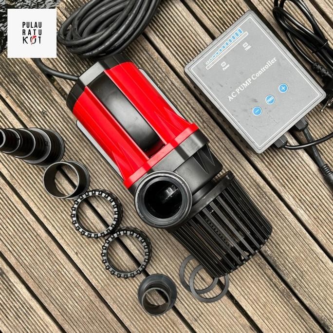 Rynos RN 25000 pompa celup submersible pump kolam ikan koi akuarium low watt variable speed 25000 LP