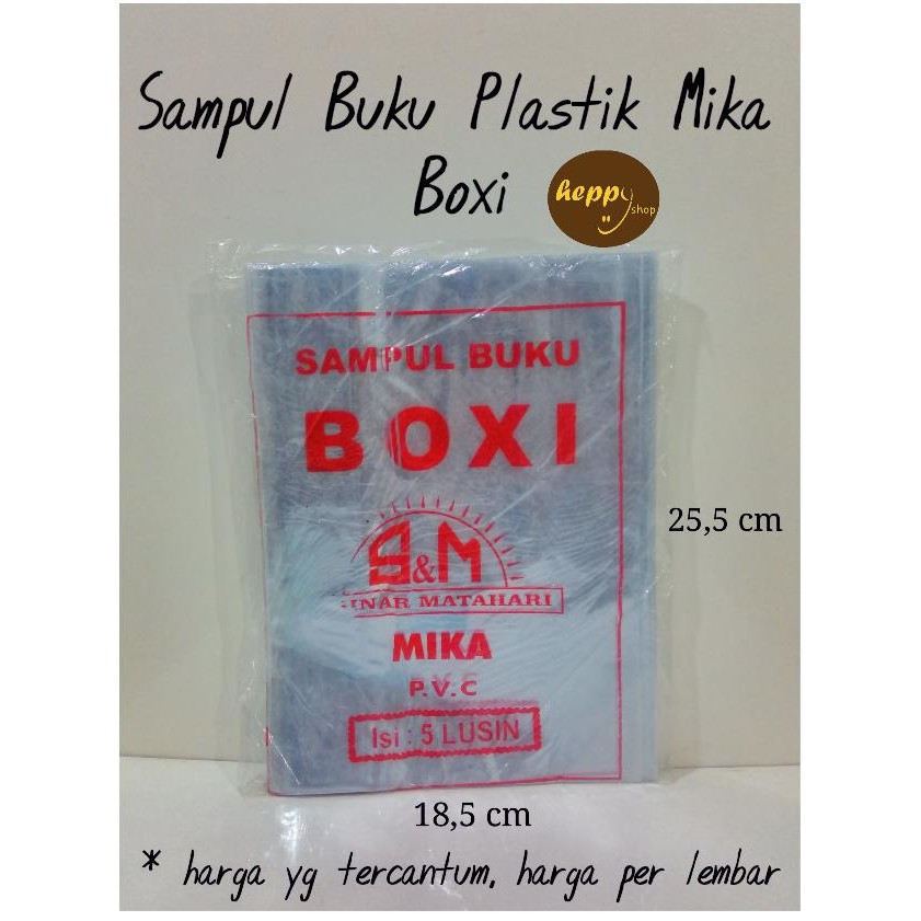 

~~~~~] Sampul Buku Plastik Boxi, Sampul Mika Boxi