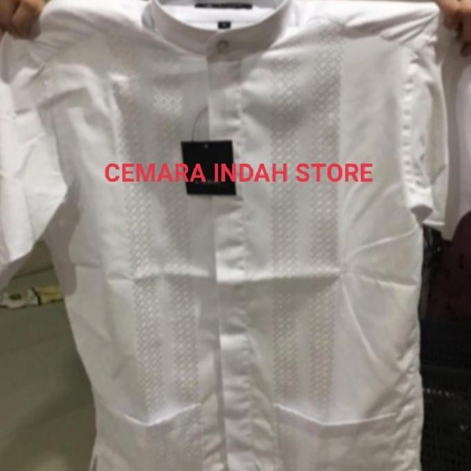 kemeja alisan koko lengan pendek.... Promo