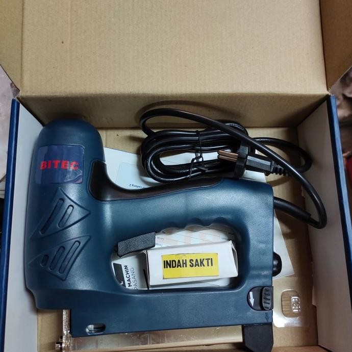 

Promo Nailer Gun Electric 2 in 1 Mesin Staples Tembak Paku Listrik U/I COD