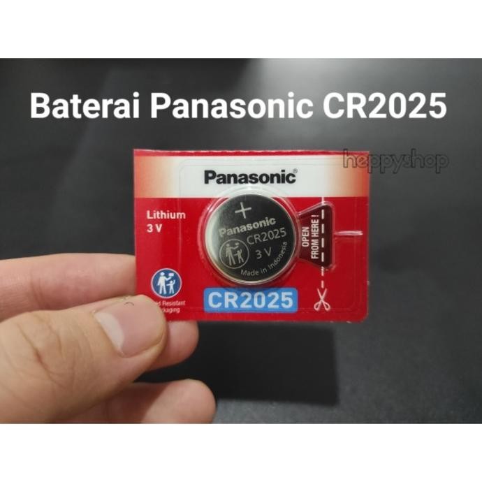 Silahkan Order] Baterai Panasonic CR2025, Baterai Jam Timbangan