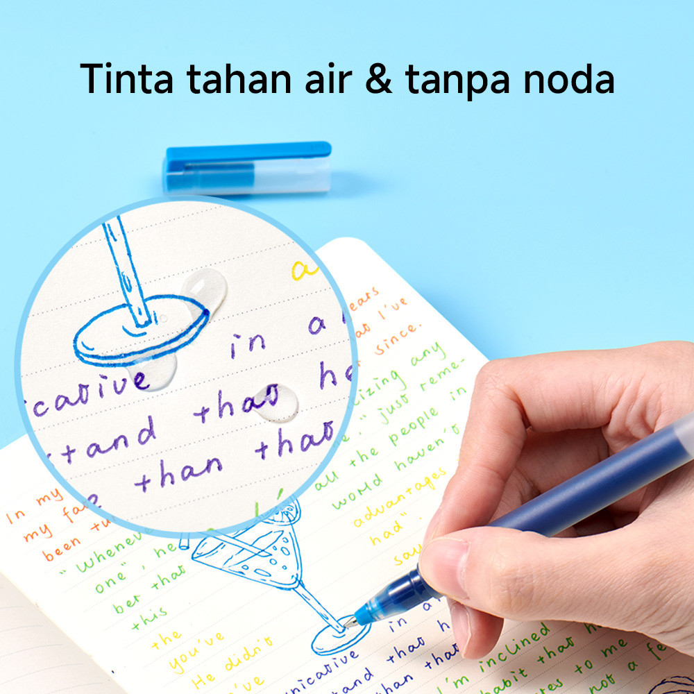 

Xiaomi High Capacity Pen Lebih awet Tinta tahan air dan tanpa noda Menulis lebih halus [Official