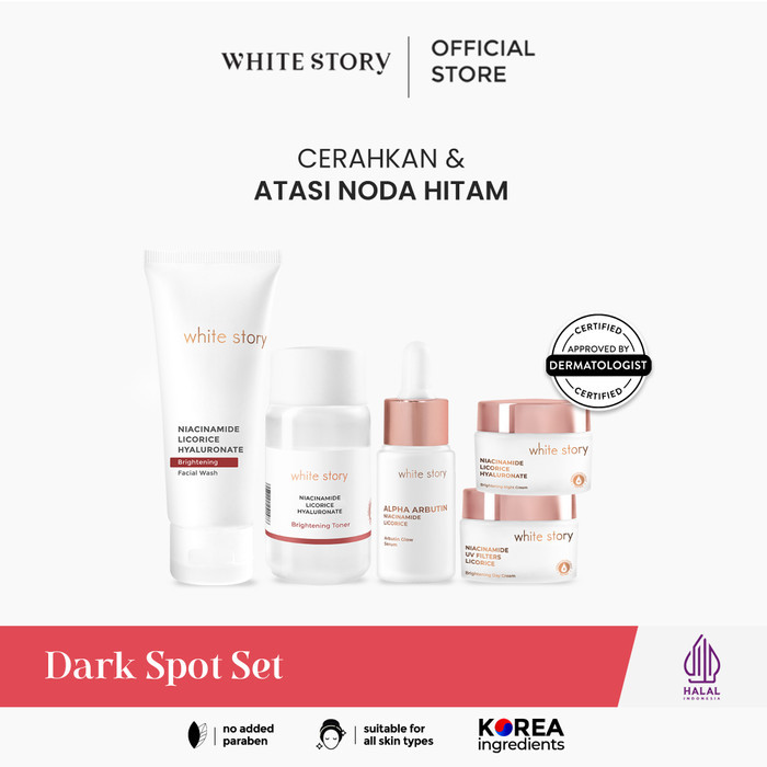 White Story Dark Spot Set - Paket Wajah Dark Spot Atasi Bintik/Flek Hitam