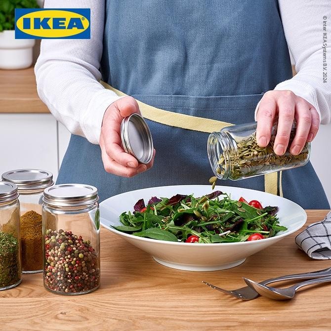 

TERBARU IKEA CITRONHAJ STOPLES BUMBU KACA 35CL ISI 4PCS !!!!!