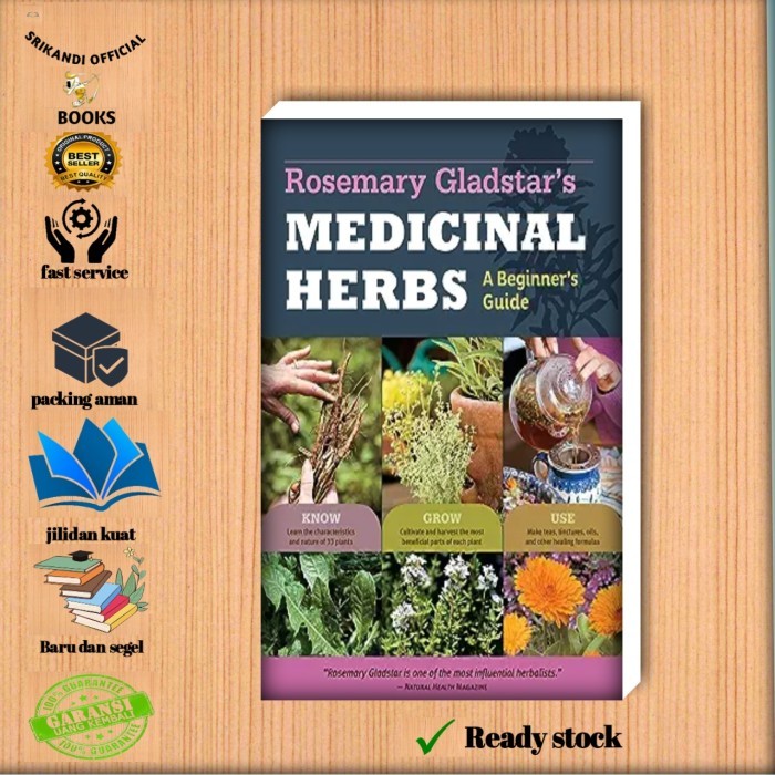 

Most Whised For _versi Eng/Indo_* Rosemary Gladstar's Medicine herb