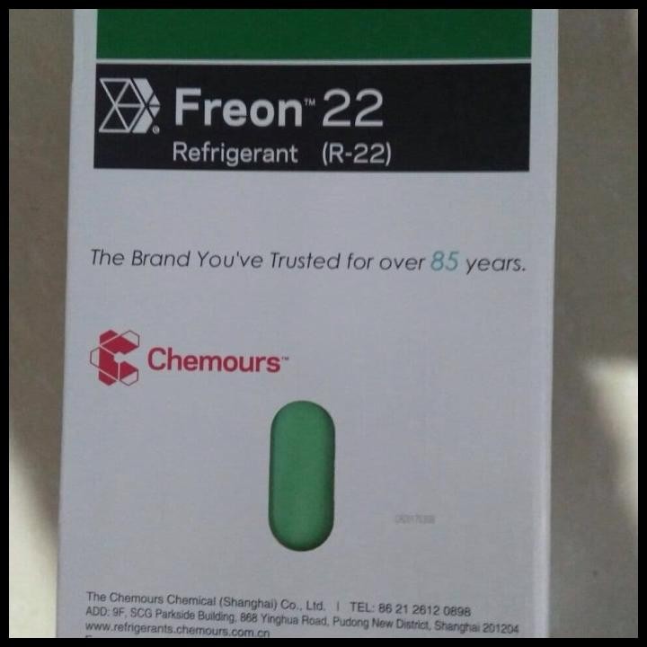 Freon R 22 Chemours Shanghai Original