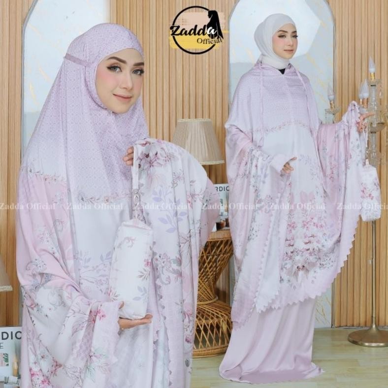 Mukena Preum Jumbo Mukena Dewasa Mewah Adem Lembut