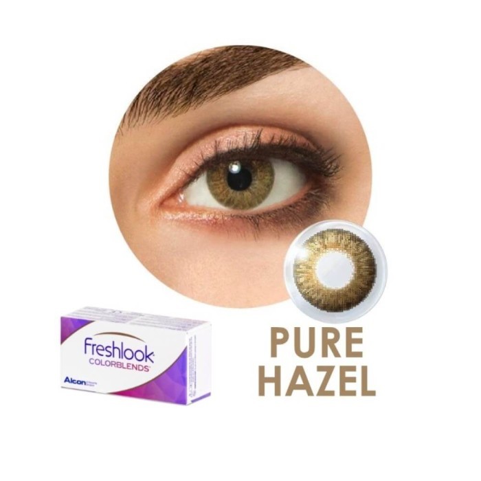 Freshlook Alcon Fresh Look Color Blends Softlens Pure Hazel