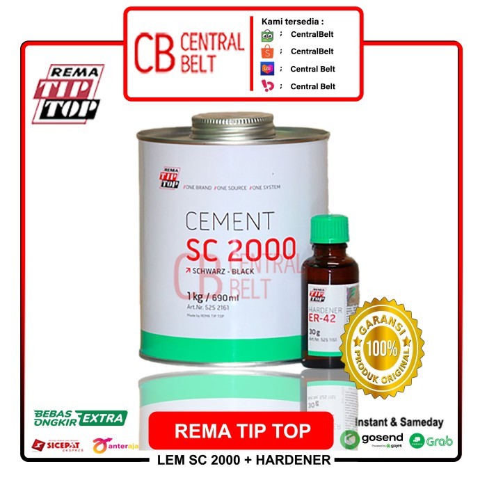 FREE ONGKIR Lem SC 2000 Rema Tip Top