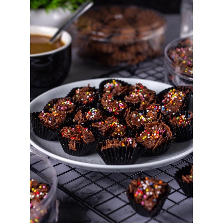 

He13 Kue cornflakes/kue kering Christmas/ lebaran/ idul fitri/ hari raya/ cookies Viral