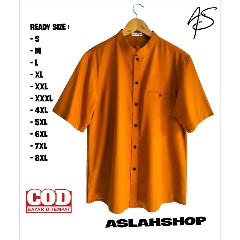 Terbaru Koko Kurta Pria Modern Baju Koko Terbaru Big Size Salem Dewasa Katun