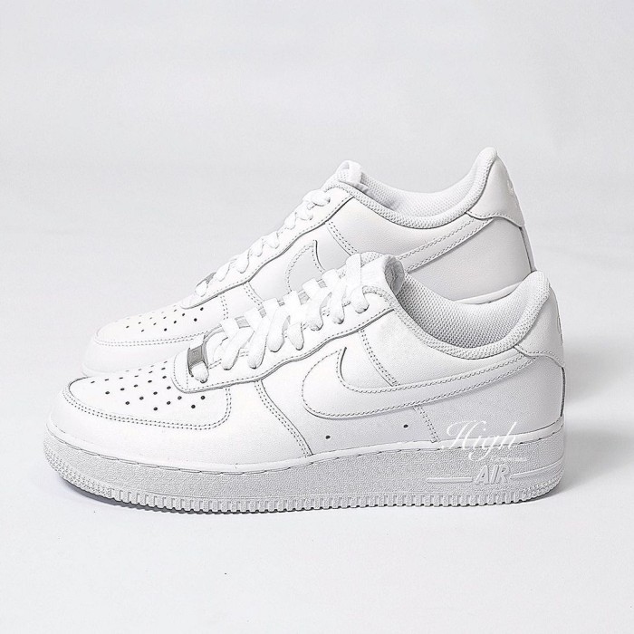Nike Air Force 1 Triple White 315115-112 Bnib 100% Ori