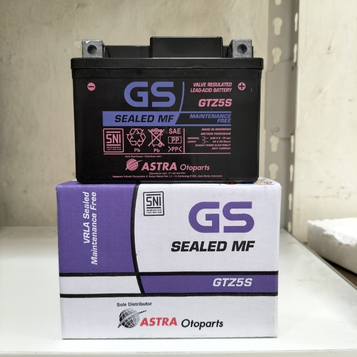 Aki Original Honda Beat, Kharisma, Supra X 125, Scoopy Gtz5S Gs Astra