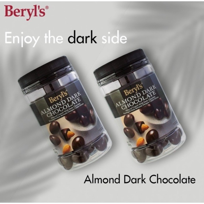 

Ready Beryls Almond Dark Chocolate 450gr Beryls Crunchy Almond Milk Chocolate