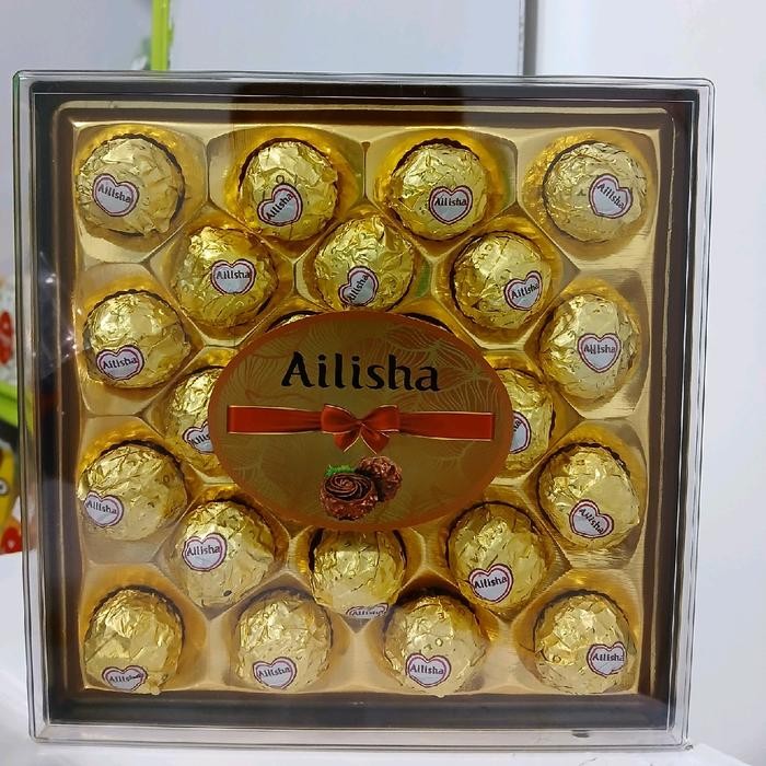 

Ready COKLAT ALISHA HEART Chocolate Manis Toples