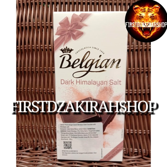 

Ready the Belgian Chocolate dark himalayan salt 100gr
