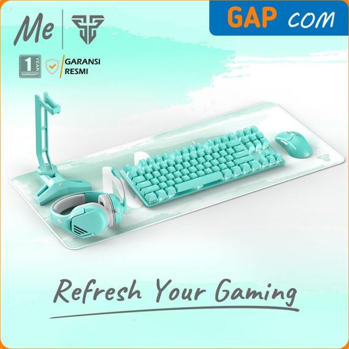 Keyboard Mouse Gaming Combo Fantech Mint Edition - Gaming Gear Set Lapakricofrederick