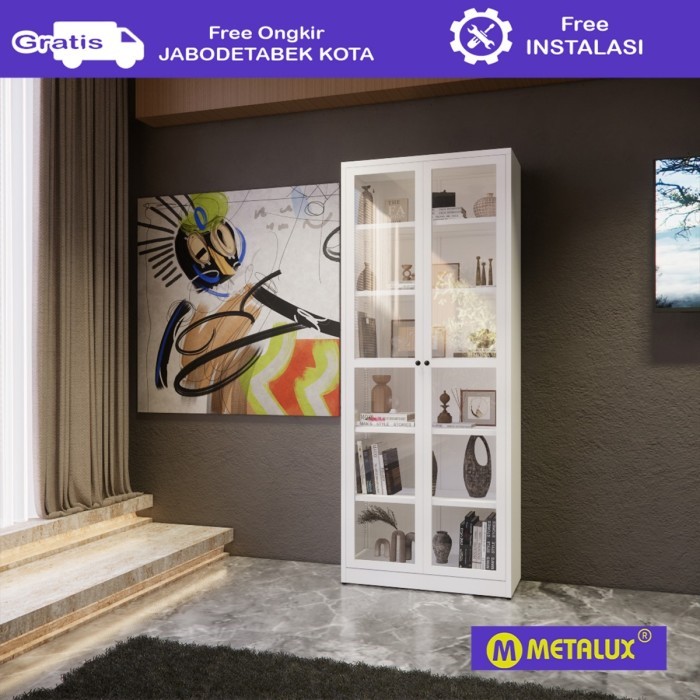 

Metalux Otake - Lemari Pajangan Besi Steel Rack Display
