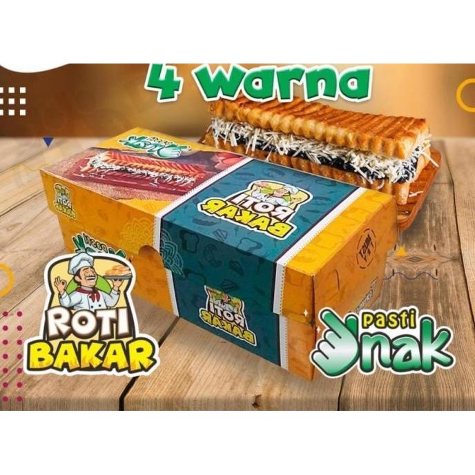 

Dus Roti Bakar Motif Ukuran 20x9x7,5 cm / Box Roti Bakar PER PACK