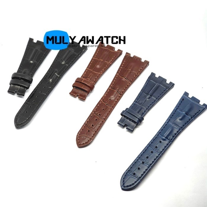 Strap Tali Jam Tangan Ap Audemars Piguet Kulit 28Mm