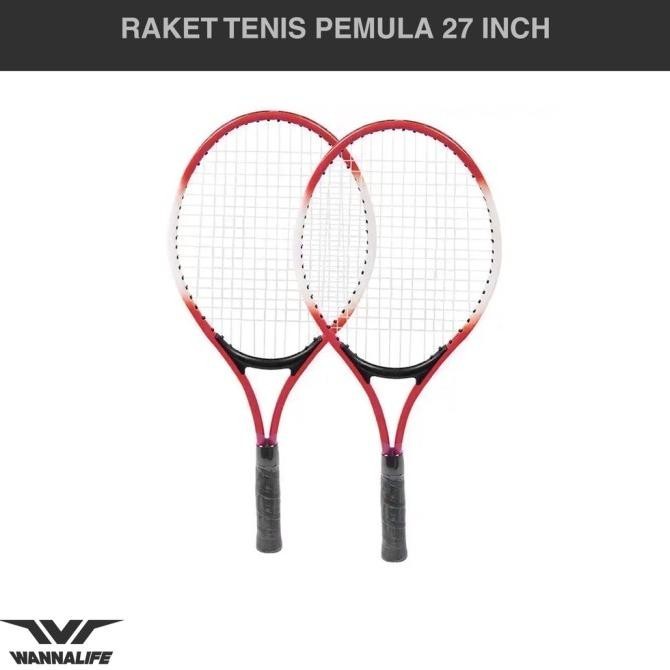 RAKET TENNIS 27 INCH WANNAFIT RACKET LATIHAN TENIS PEMULA GRATIS TAS