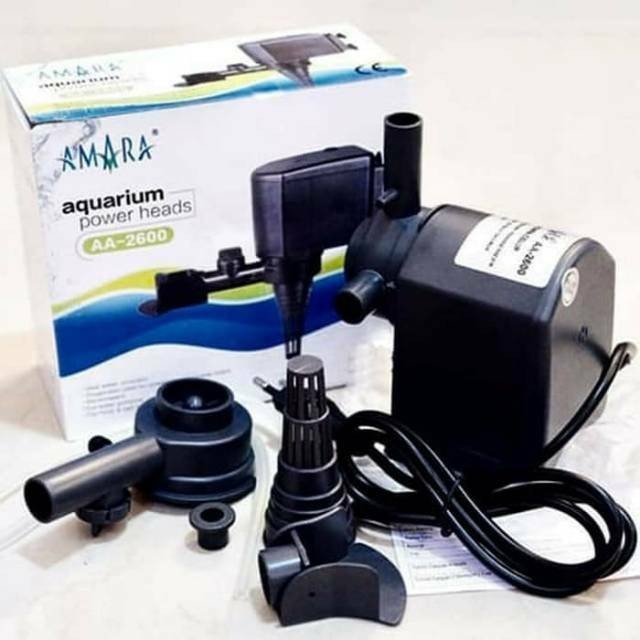 TERBAIK AMARA POMPA AQUARIUM POWERHEADS POMPA CELUP AA 2600 1800 1600 1200