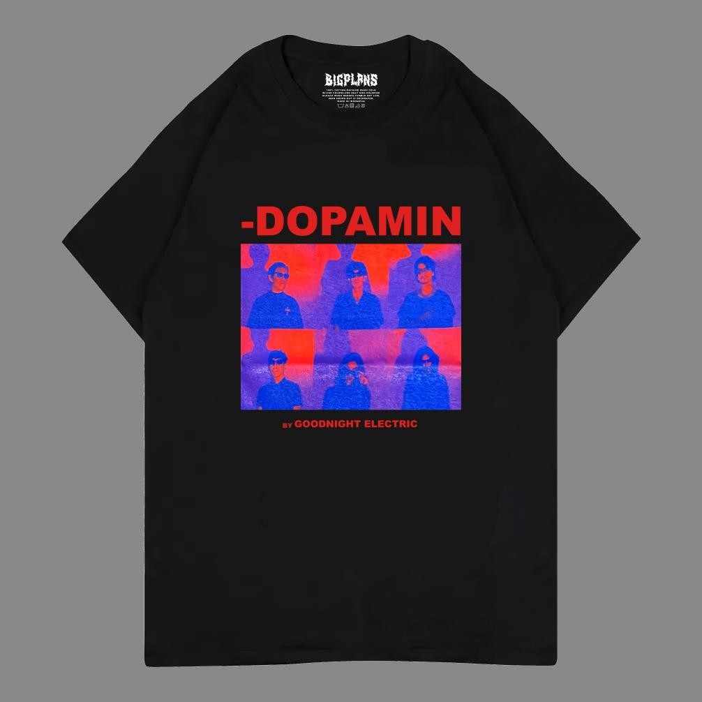 Promo Kaos Dopamint Goodnight Electric Kaos Band Dopamin Kaos Band Distro Pria Wanita