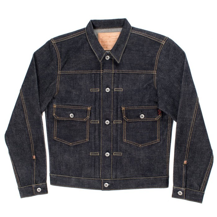 Iron Heart 18oz Indigo Selvage Type II Denim Jacket