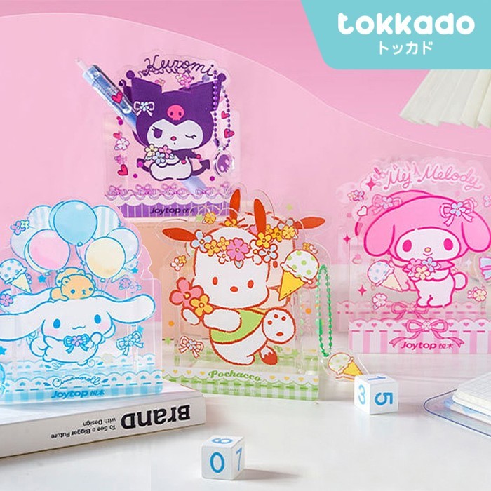 

TOKKADO Sanrio Miki Desk Pen Holder Tempat Pulpen Alat Tulis Meja Lucu