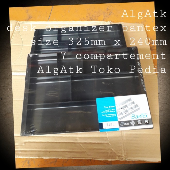 

Drawer organizer bantex 7 compartment no ref 9842.