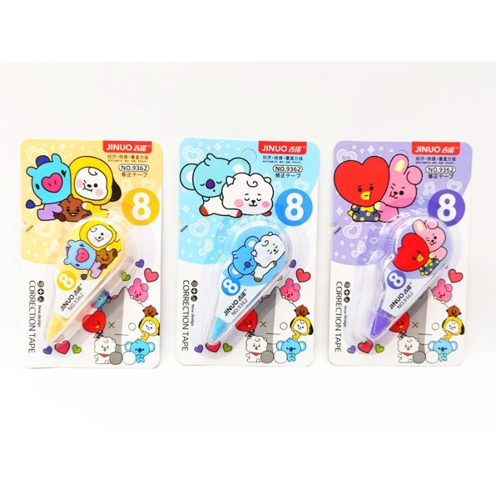 

Correction Pen Tape Tipe X Kertas Pita Label Roll Tipex Sekolah A019 jyabd