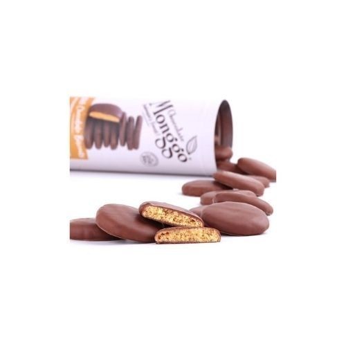 

Monggo Chocolate Biscuits Milk 41% 158Gr/Tin