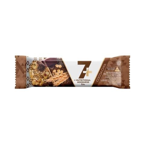 

7+ Bar Cocoa Chia 22Gr/Pcs