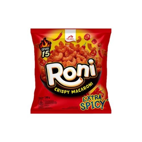 

Roni Crispy Makaroni Extra Spicy Level 15 140Gr