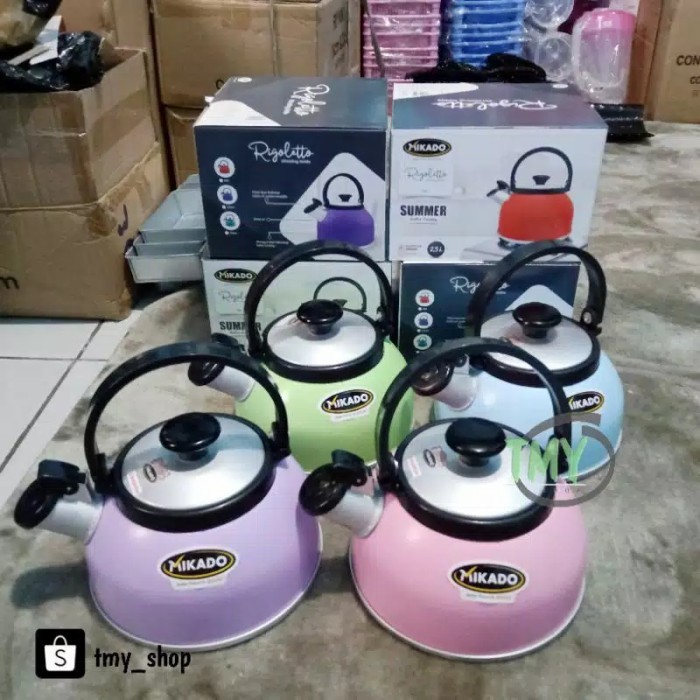 Teko Siul Rigoletto Mikado 3 Liter Teko Rebus Air #Gratisongkir #Sale #Discount