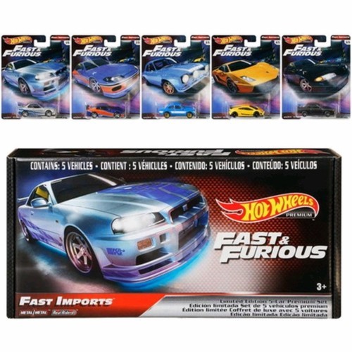 Hot Wheels Premium Fast & Furious Original Fast Box set