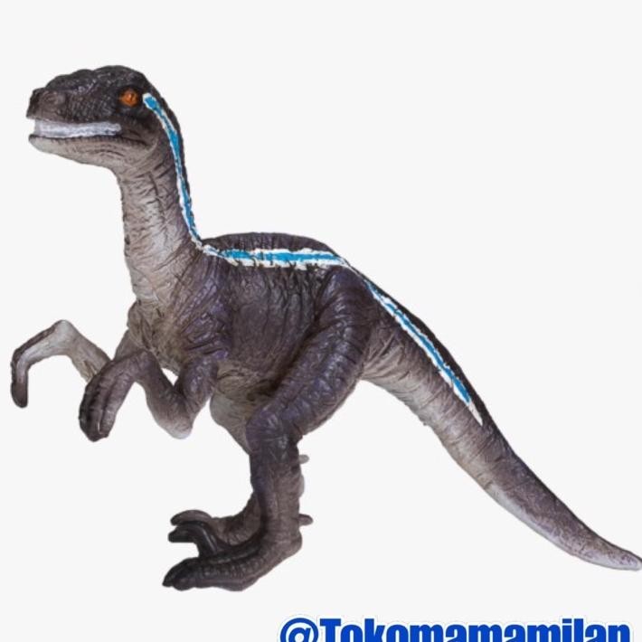 Mojo Mojo Fun Animal Furine Velociraptor Tanding Dinoauru Prehitc Mainan Niatur