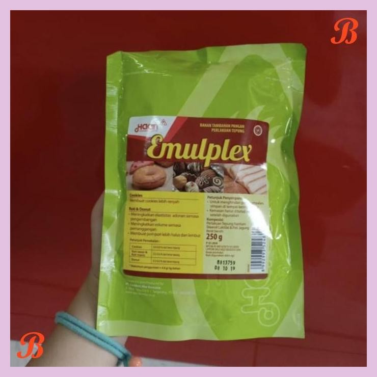 

| VRB | EMULPLEX 50 GRAM REPACK PERENYAH KUE KERING IMPROVER DONAT ROTI EMPLEX