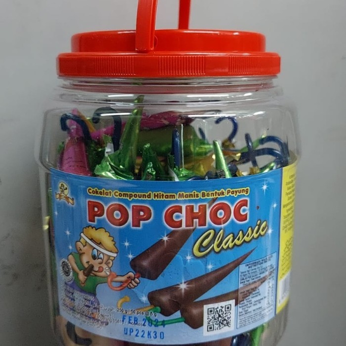 MURAH Cokelat Payung Pusan Halal - Coklat Payung toples isi 50