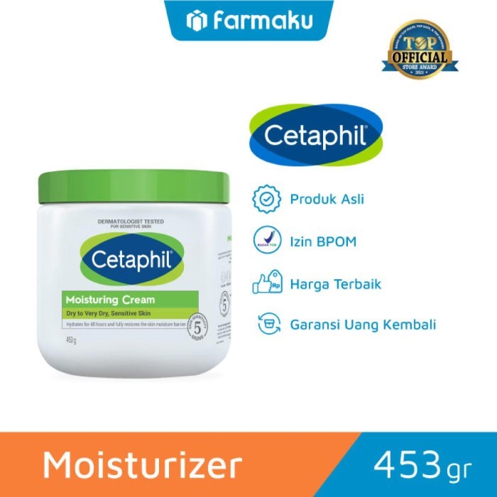 SALE Cetaphil Moisturizing Cream Jar 453 gr - Krim Pelembap