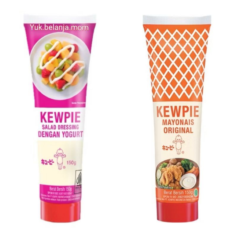 

Kewpie Salad Dressing Yogurt 150gr Kewpie Saus Mayonaise Original 150gr