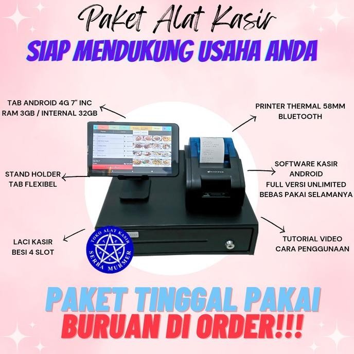 

Mesin kasir android untuk toko atau usaha apapun umkm